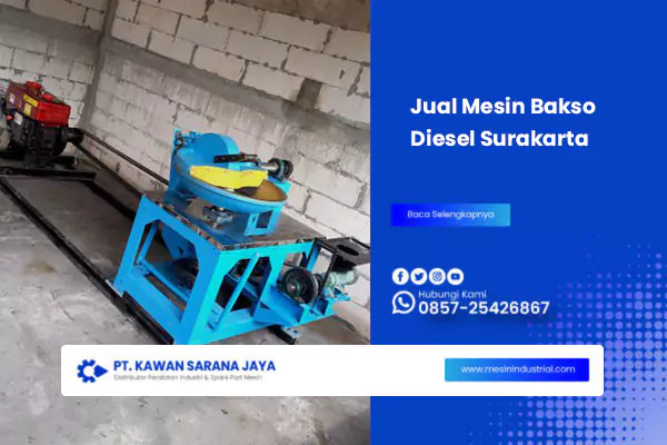 Jual Mesin Bakso Diesel Surakarta